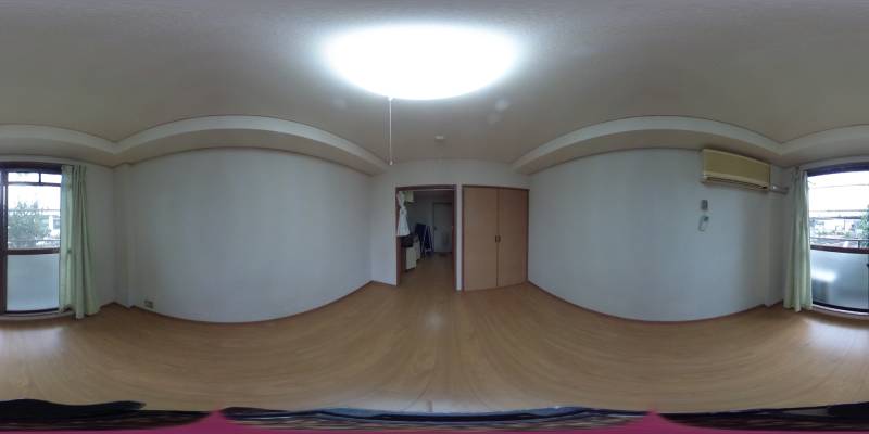 パノラマ画像洋室