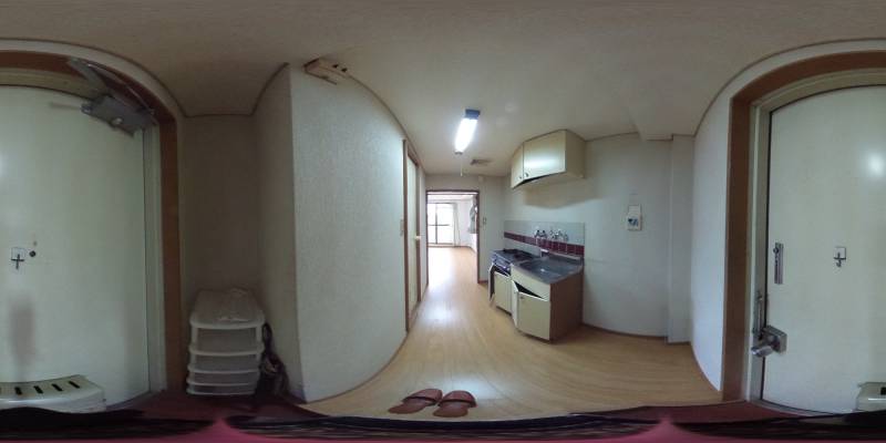 パノラマ画像玄関