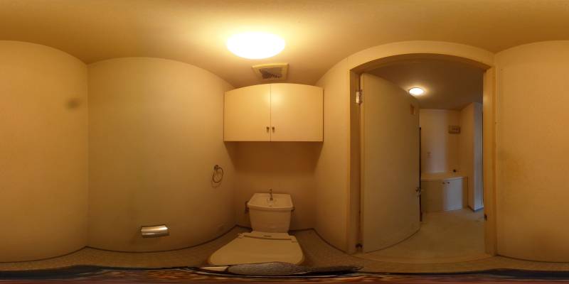 パノラマ画像トイレ