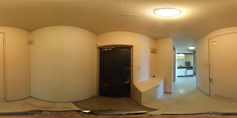 パノラマ画像玄関