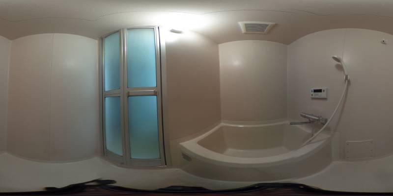 パノラマ画像バスルーム