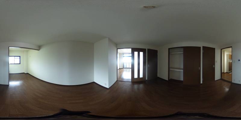 パノラマ画像リビング