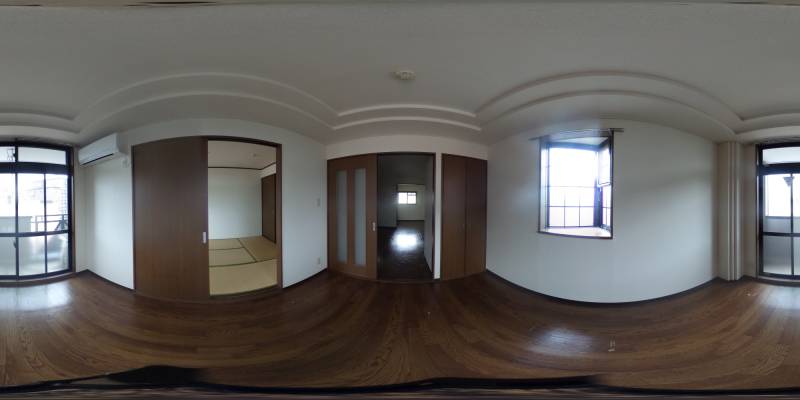 パノラマ画像洋室