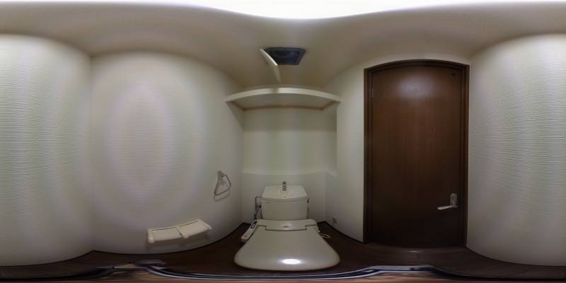 パノラマ画像トイレ