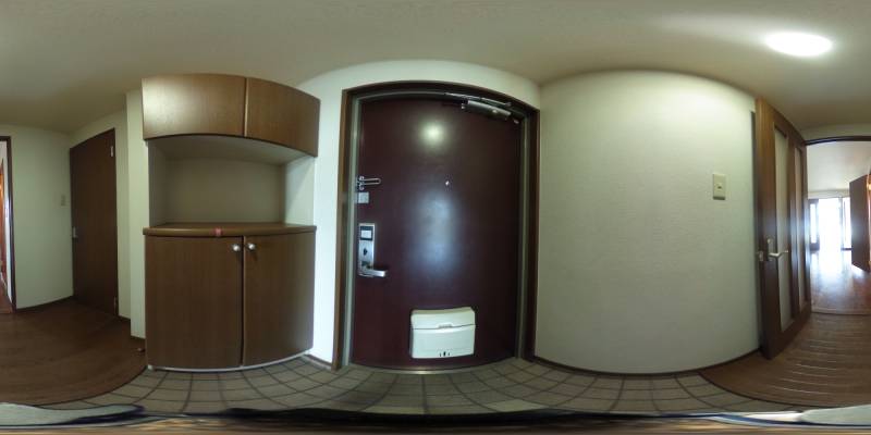 パノラマ画像玄関