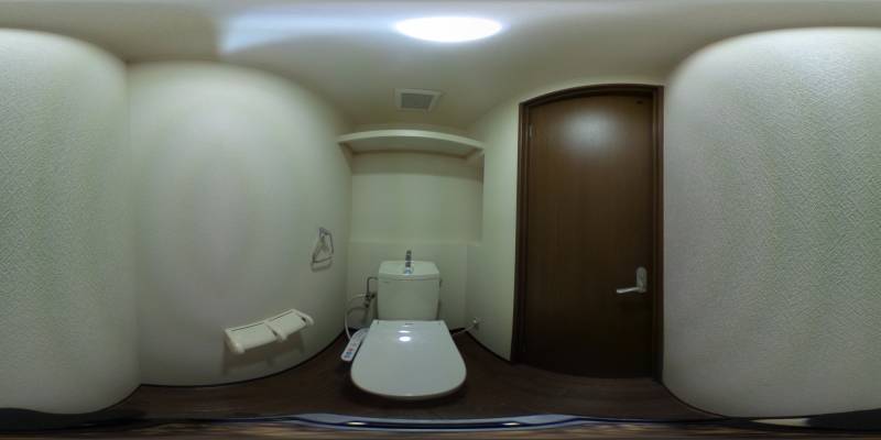 パノラマ画像トイレ