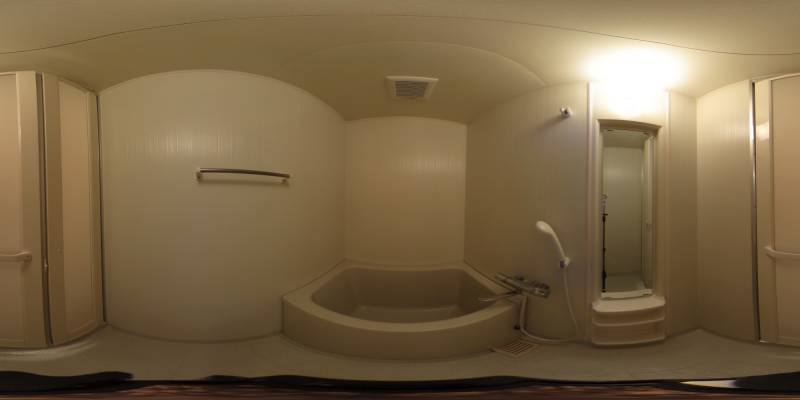 パノラマ画像バスルーム