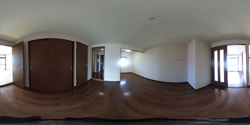 パノラマ画像リビング