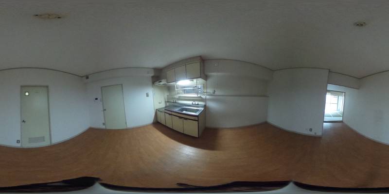 パノラマ画像リビング