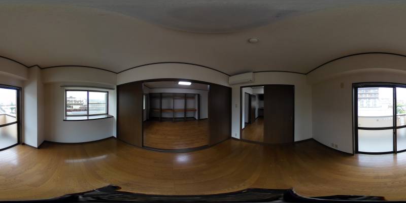 パノラマ画像洋室