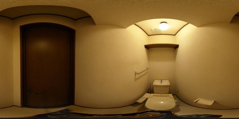 パノラマ画像トイレ