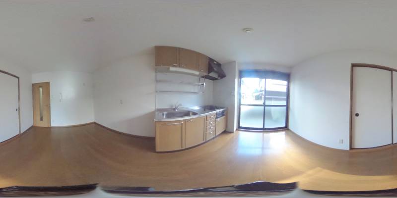 パノラマ画像キッチン