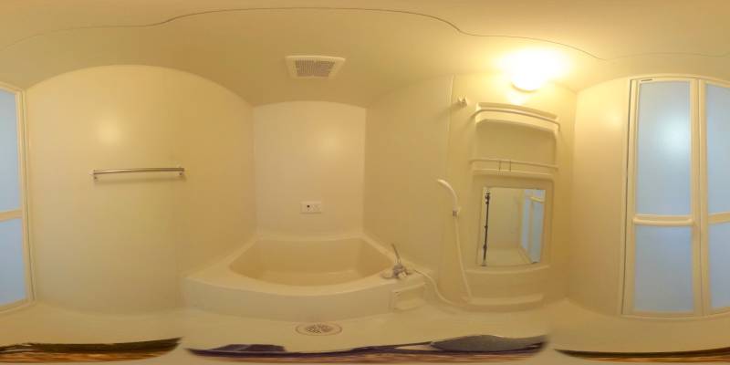 パノラマ画像バスルーム