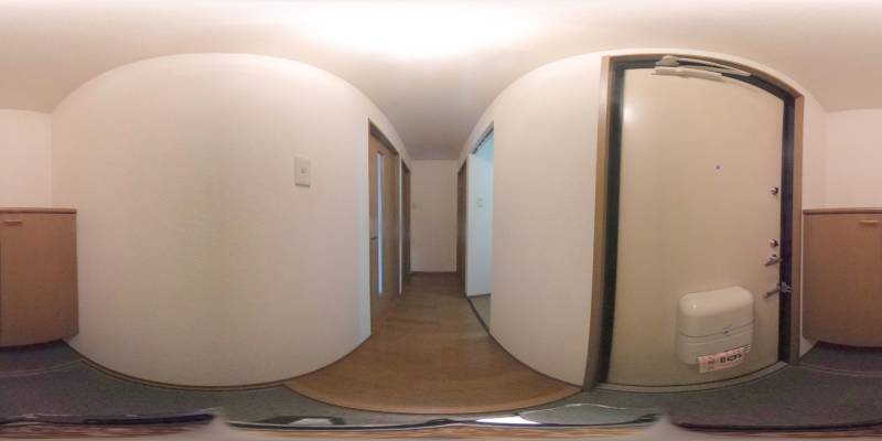 パノラマ画像玄関