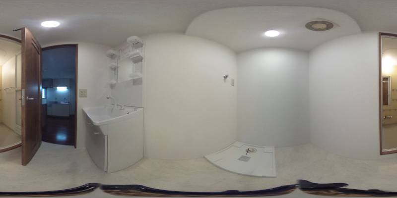 パノラマ画像洗面所