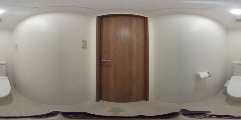 パノラマ画像トイレ