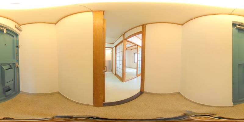 パノラマ画像玄関