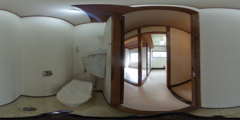 パノラマ画像トイレ
