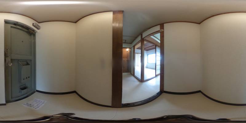 パノラマ画像玄関