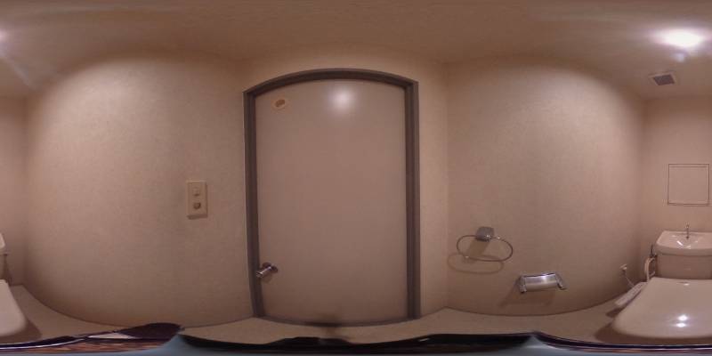 パノラマ画像トイレ