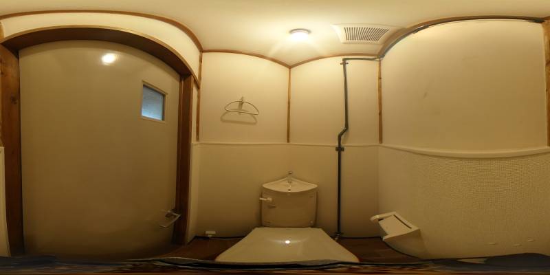 パノラマ画像トイレ