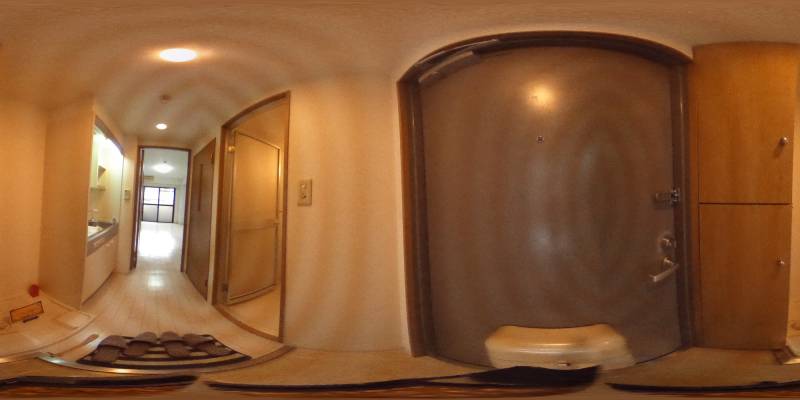 パノラマ画像玄関