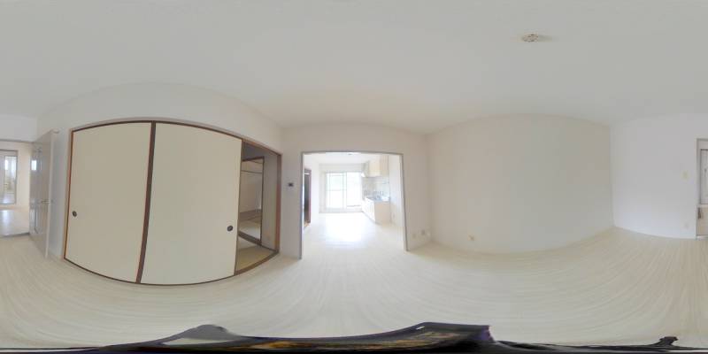 パノラマ画像リビング