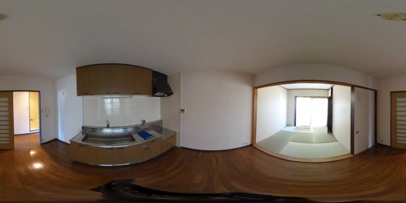 パノラマ画像リビング