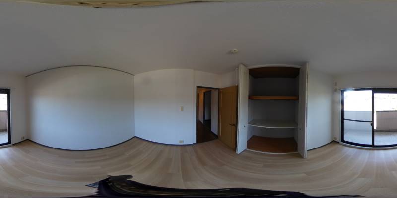 パノラマ画像洋室