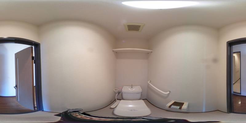 パノラマ画像トイレ