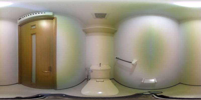 パノラマ画像トイレ