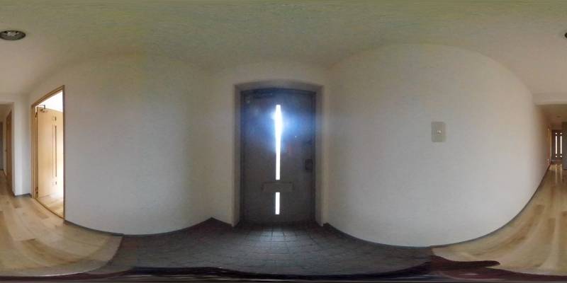 パノラマ画像玄関