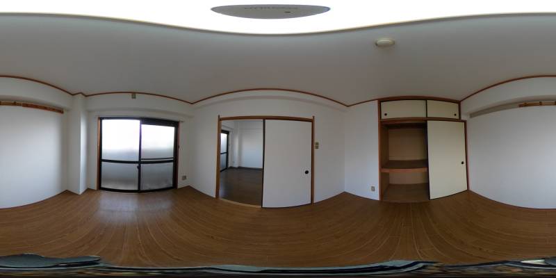 パノラマ画像洋室