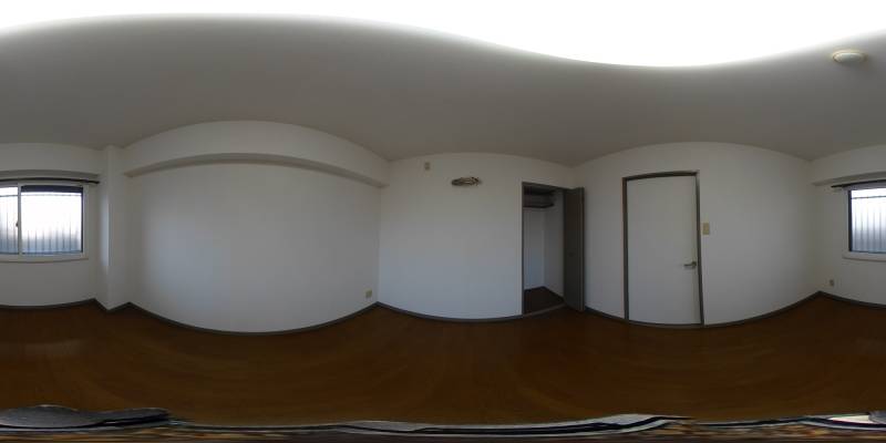 パノラマ画像洋室