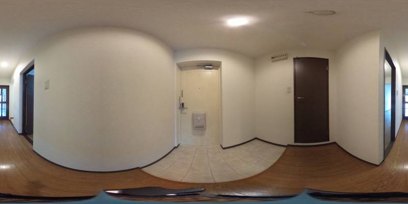 パノラマ画像玄関