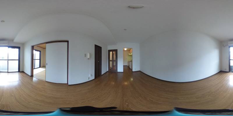 パノラマ画像洋室