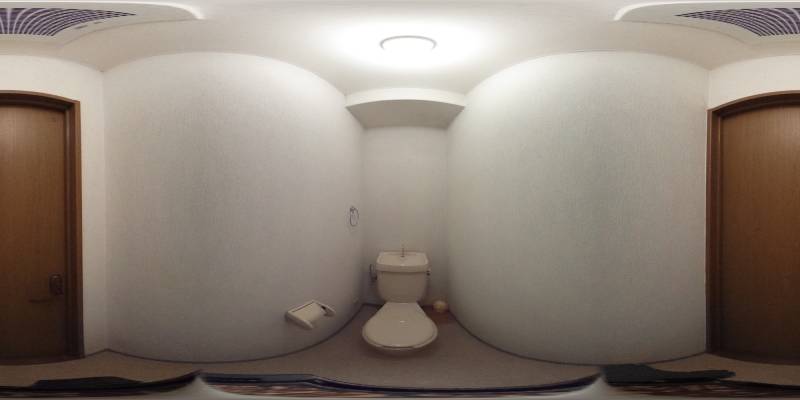 パノラマ画像トイレ