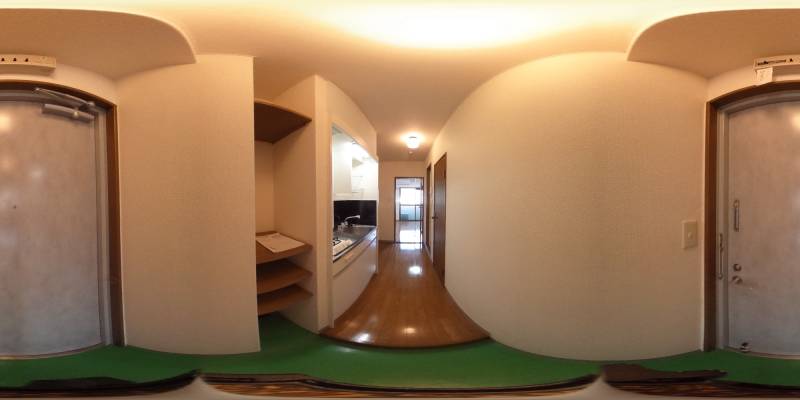 パノラマ画像玄関