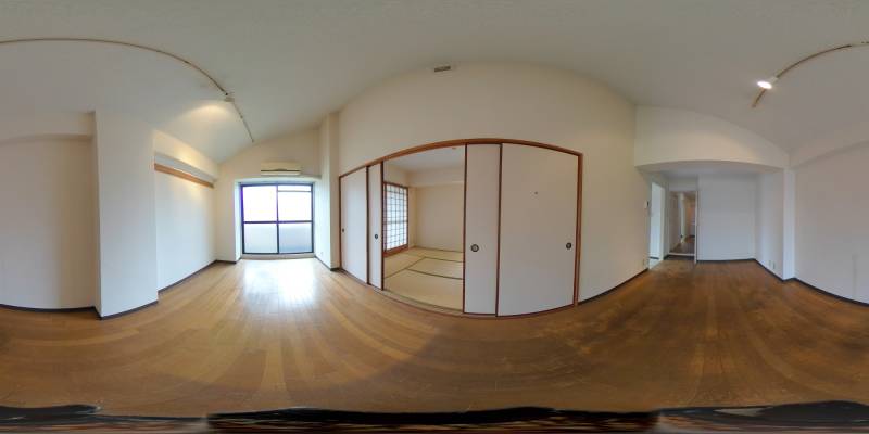 パノラマ画像リビング