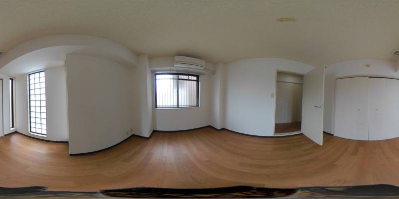 パノラマ画像洋室