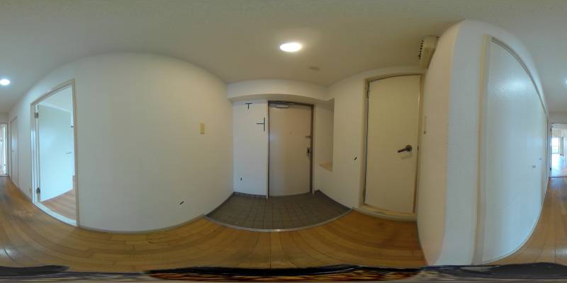 パノラマ画像玄関