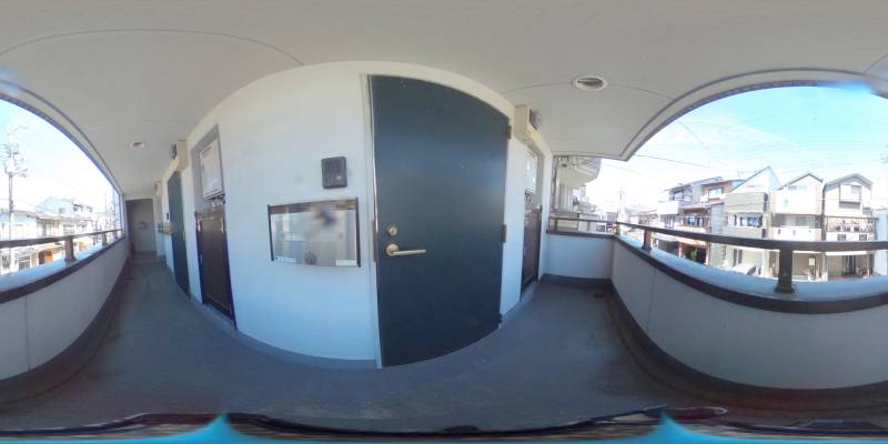 パノラマ画像玄関