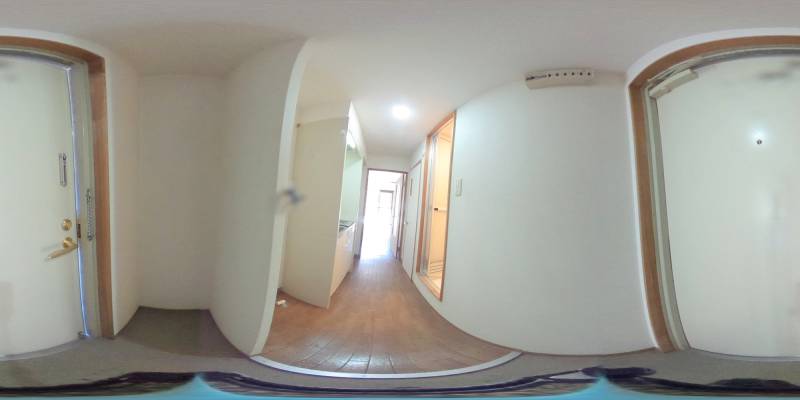 パノラマ画像玄関