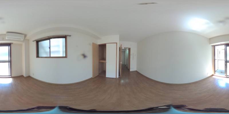 パノラマ画像洋室