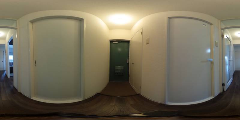 パノラマ画像玄関