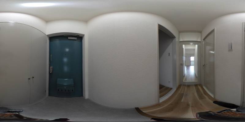 パノラマ画像玄関