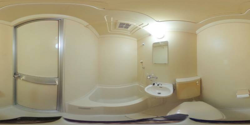 パノラマ画像バスルーム