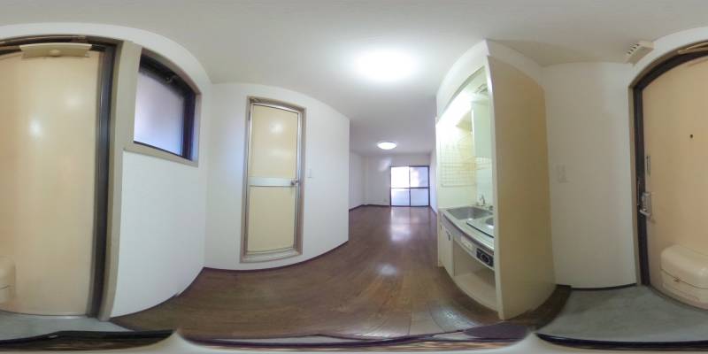 パノラマ画像玄関