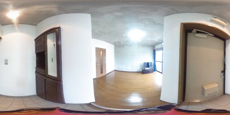 パノラマ画像玄関