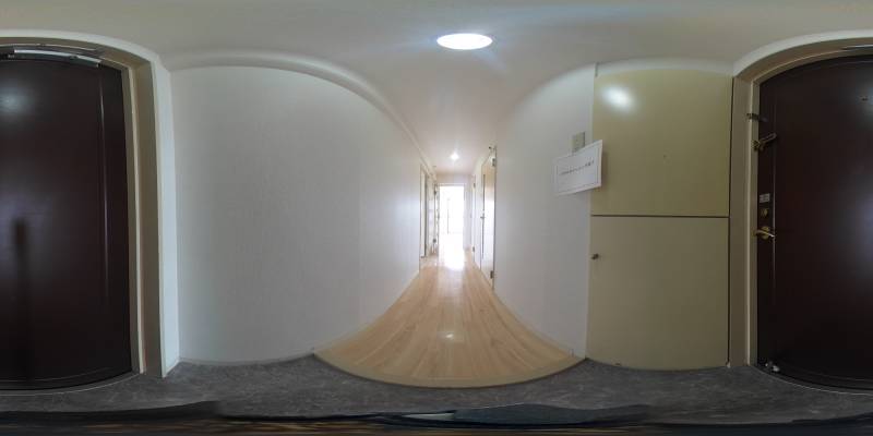 パノラマ画像玄関